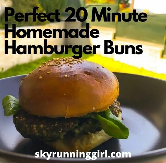 Perfect 20 Minute Homemade Hamburger Buns