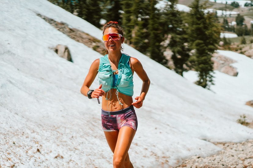 sofia sanchez runner skyrunner skyrunning girl ultra running less cloud more sky lake tahoe california usa nordic skiing colby college