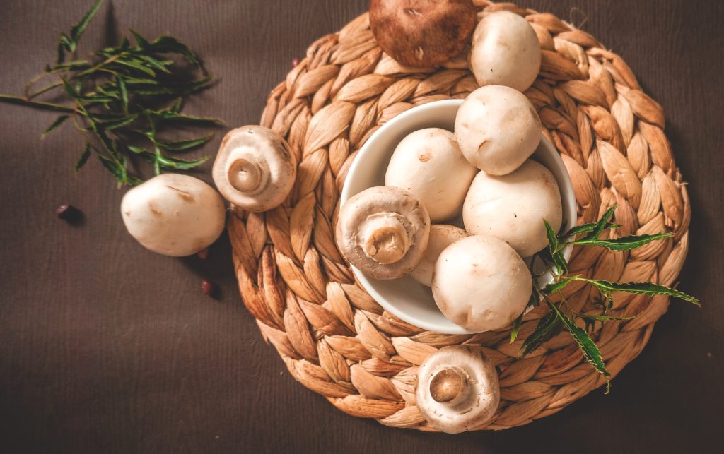 mushrooms vegan vitamin d increase 