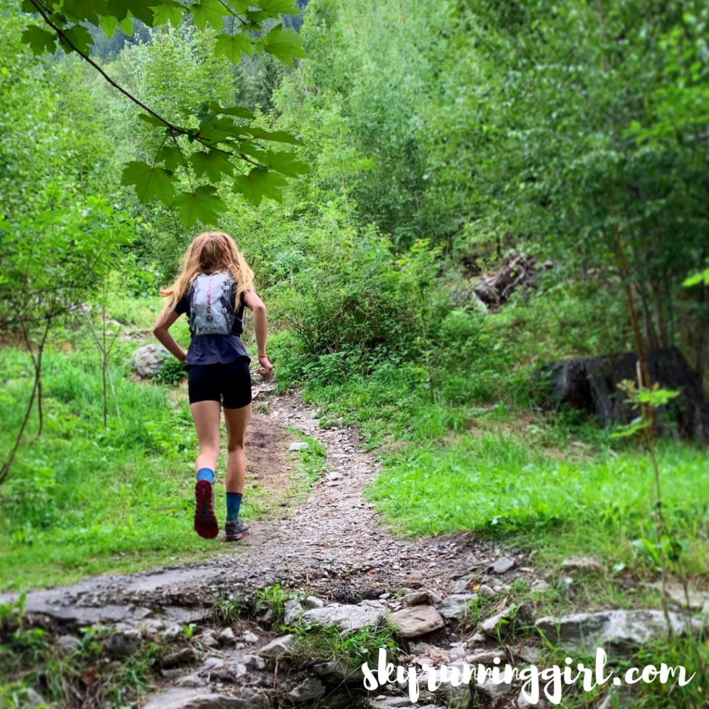 best places to eat in chamonix running skyrunning girl naia tower-pierce djswagzilla instagram running through the forest