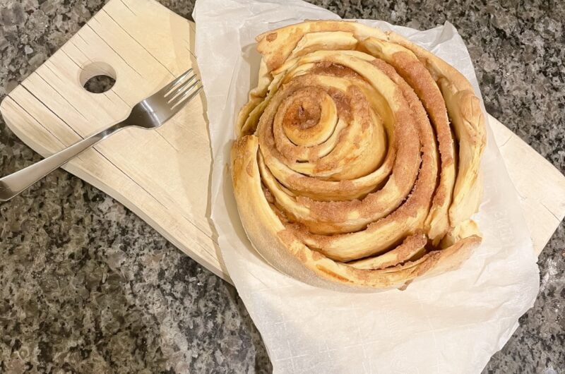 GIant Cinnamon Roll Recipe