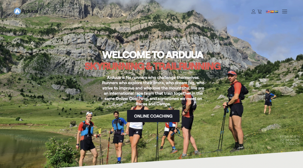 arduua skyrunning Katinka Nyberg Fernando Armisen mountain runner blogger skyrunning girl naia